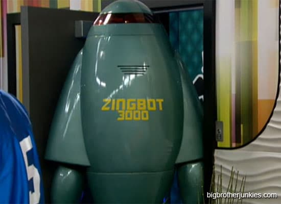 Big Brother 14 – Zingbot Is Back For The Veto Competition