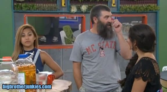 Big Brother 16 – Power of Veto Results, Evening Feeds